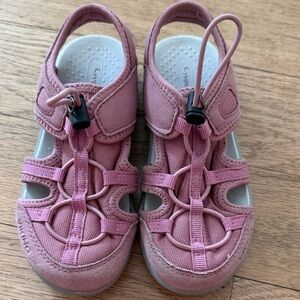 Viking Norway Girls Pink Athletic Water Sandals with Bungee Lace sz EUR 28
